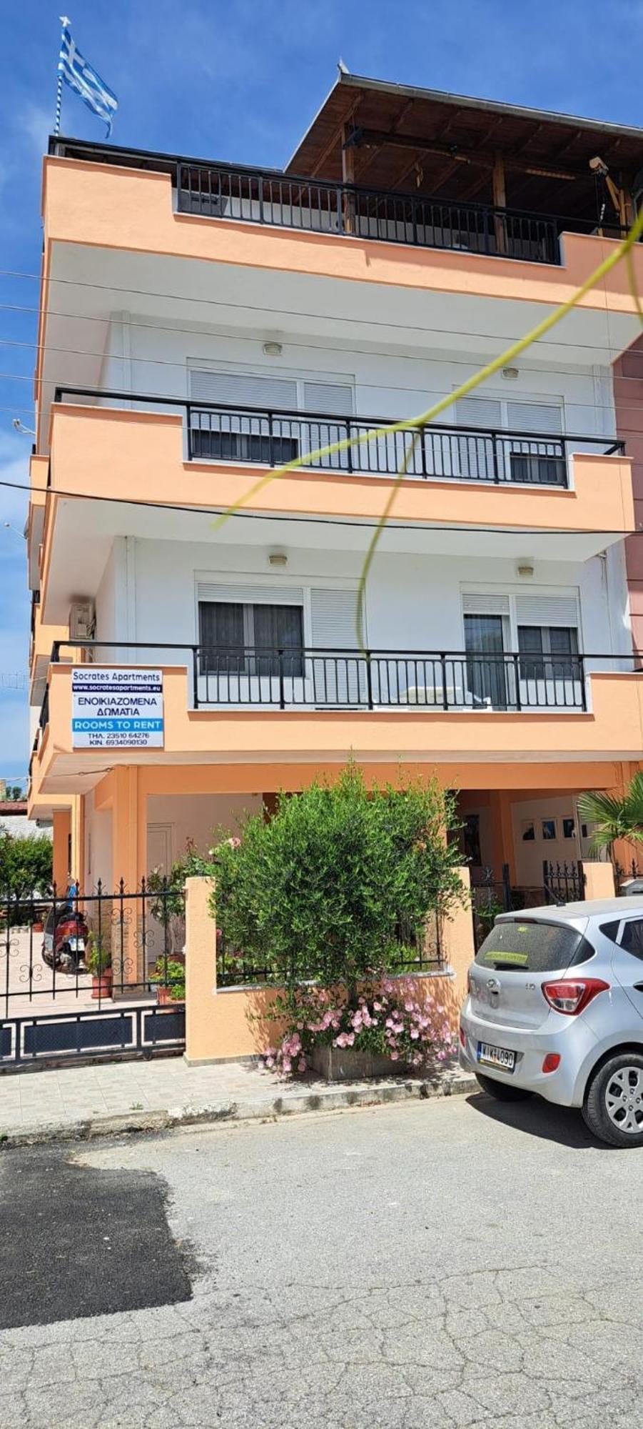 Socrates Apartments Olympiakí Aktí Buitenkant foto
